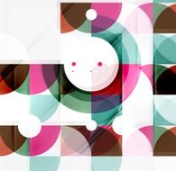 Semicircle triangle pattern N177