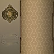 Vintage invitation card template N2
