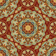 Oriental bright rich pattern