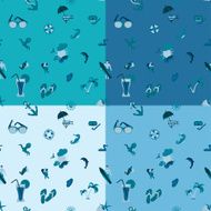 Four Background in Different Colors N15