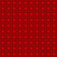 Seamless Chinese window tracery star square pattern background