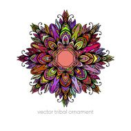 Mandala Ethnic decorative elements Vector illustration N3