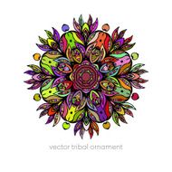 Mandala Ethnic decorative elements Vector illustration N4