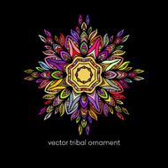 Mandala Ethnic decorative elements Vector illustration N5