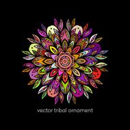 Mandala Ethnic decorative elements Vector illustration N7