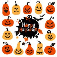 Halloween icons set N10