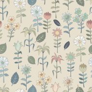 Various summer flowers
