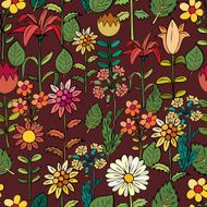 Various summer flowers N12