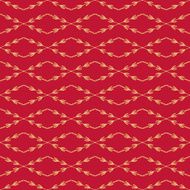 Vector red seamless pattern Stylish texture Endless floral