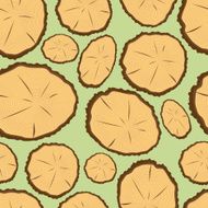 Cut of a tree
