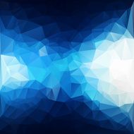 Blue White Polygonal Mosaic Background Creative Business Design Templates N8