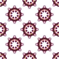 Seamless vector geometric abstract pattern Creative round shapes made of N56