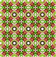 Seamless vector geometric abstract pattern Creative round shapes made of N58