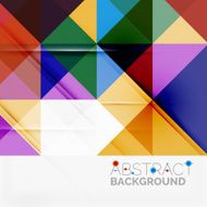 Abstract geometric background Modern overlapping triangles N263