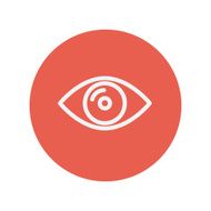 Eye thin line icon N2