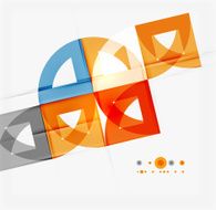 Semicircle triangle pattern N201