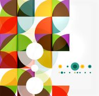 Semicircle triangle pattern N203