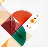 Semicircle triangle pattern N207
