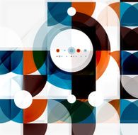 Semicircle triangle pattern N209