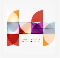 Semicircle triangle pattern N210