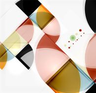 Semicircle triangle pattern N216