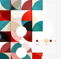 Semicircle triangle pattern N221