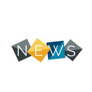 Word concept on color geometric shapes - news N3