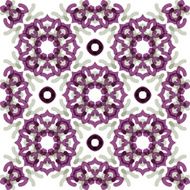 Seamless vector geometric abstract pattern Creative round shapes made of N61