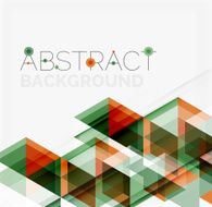 Abstract geometric background Modern overlapping triangles N272