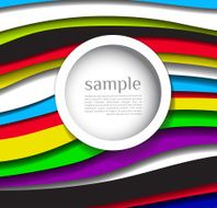 Abstract colorful lines background N48
