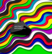 Abstract colorful lines background N49