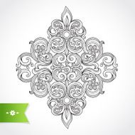 Vintage ornate pattern N4