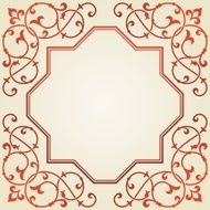 floral Invitation card N15