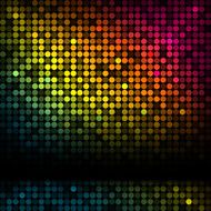 disco background with colorful lights