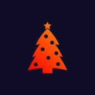 New Year background icon