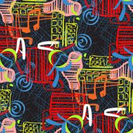 Seamless vector abstract pattern