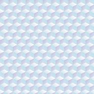 Abstract seamless 3D white cubes vector background N7