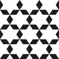 Seamless geometric black white pattern To see similar patterns