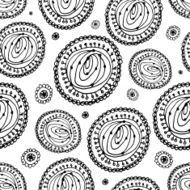 Abstract circle seamless pattern for your design N2