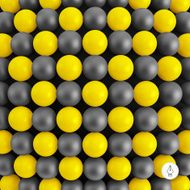 Abstract technology background with balls Spheric pattern