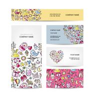 Business cards design baby toys
