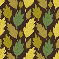 Seamless forest background