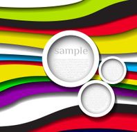 Abstract colorful lines background N54