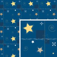 Seamless Christmas background Vector illustration
