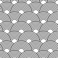 Abstract seamless pattern with circles N5