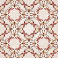 ornate floral pattern N3