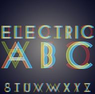 Alphabet with effect of interference