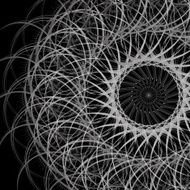 abstract black and white technology line pattern background
