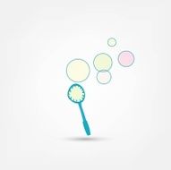 Soap bubbles icon