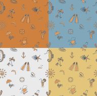 Four Background in Different Colors N16